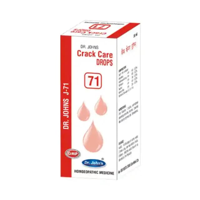 Dr. Johns J 71 Crack Care Drop (1 Bottle of 30 ml Drop)