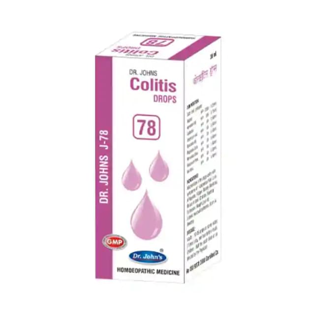 Dr. Johns J 78 Colitis Drop (1 Bottle of 30 ml Drop)