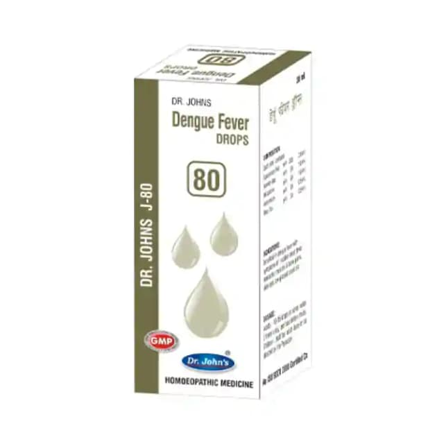 Dr. Johns J 80 Dengue Fever Drop (1 Bottle of 30 ml Drop)