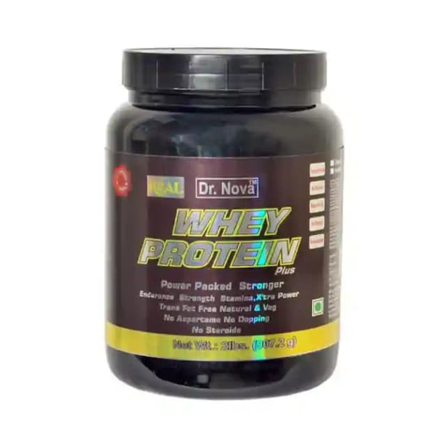 Dr. Nova Whey Protein Plus Chocolate (1 Jar Of 2 lb Powder)