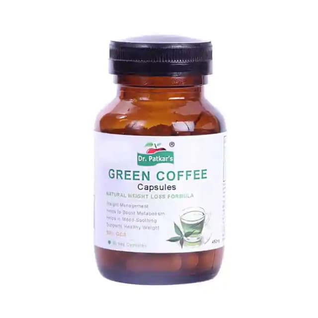 Dr. Patkars Green Coffee Veg (1 Bottle of 60 vegicaps)