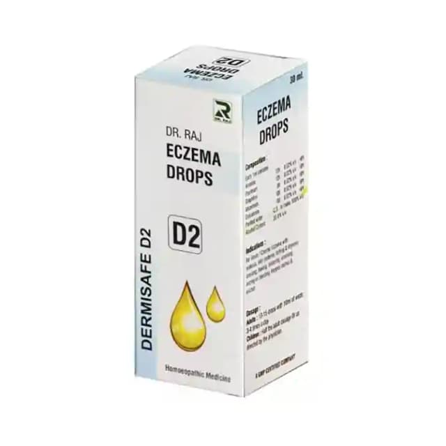 Dr. Raj Dermisafe D2 Eczema Drop (1 Bottle of 30 ml Drop)