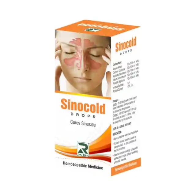Dr. Raj Sinocold Drop (1 Bottle of 30 ml Drop)