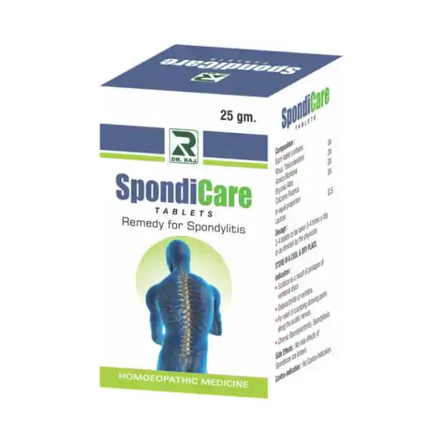 Dr. Raj Spondi Care (1 Bottle of 25 gm tablets)