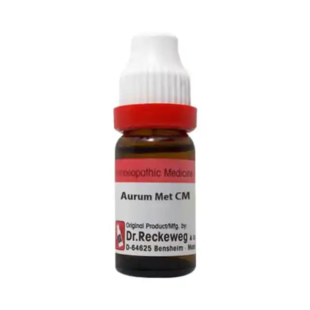 Dr. Reckeweg Aurum Met Dilution CM CH (1 Bottle of 11 ml Dilution)
