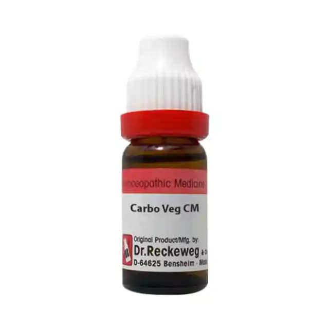 Dr. Reckeweg Carbo Veg Dilution CM CH (1 Bottle of 11 ml Dilution)