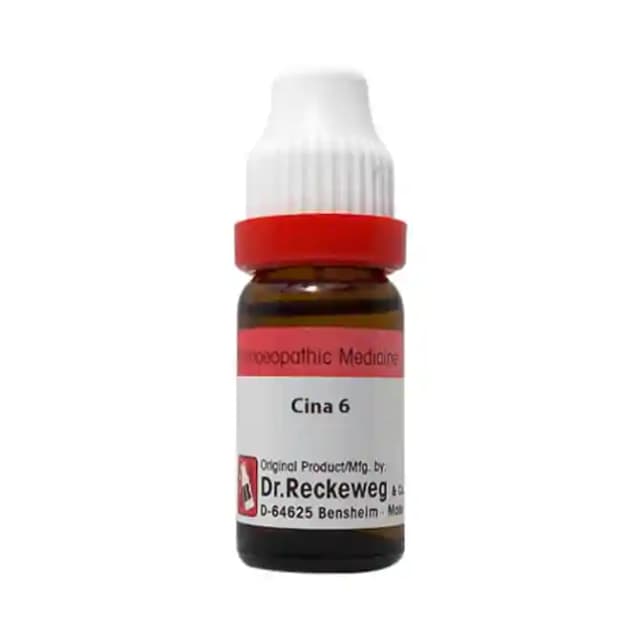 Dr. Reckeweg Cina Dilution 6 CH (1 Bottle of 11 ml Dilution)