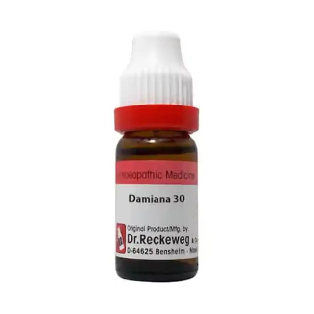 Dr. Reckeweg Damiana Dilution 30 CH (1 Bottle of 11 ml Dilution)