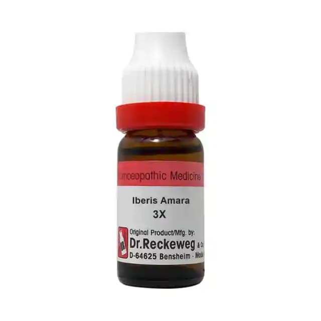 Dr. Reckeweg Iberis Amara Dilution 3X (1 Bottle of 11 ml Dilution)