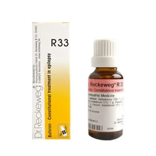 Dr. Reckeweg R33 Epilepsy Drop (1 Bottle of 22 ml Drop)