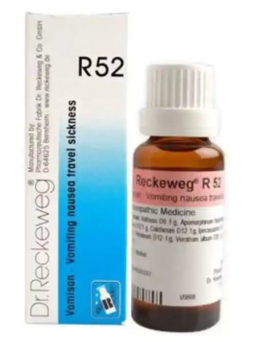 Dr. Reckeweg R52 Travel Sickness Drop (1 Bottle of 22 ml Drop)