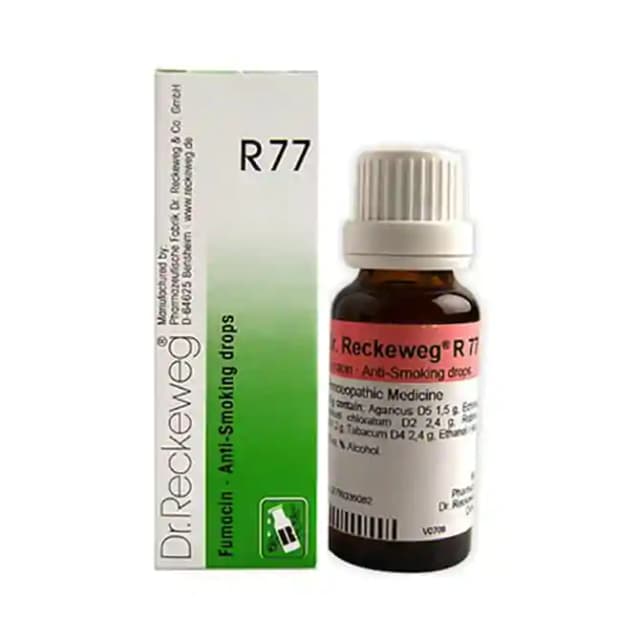 Dr. Reckeweg R77 Anti Smoking Drop (1 Bottle of 22 ml Drop)
