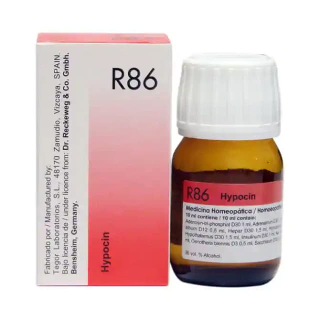 Dr. Reckeweg R86 Low Blood Sugar Drop (1 Bottle of 30 ml Drop)
