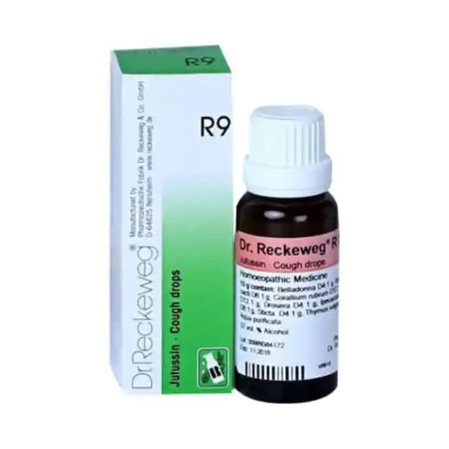 Dr. Reckeweg R9 Cough Drop (1 Bottle of 22 ml Drop)