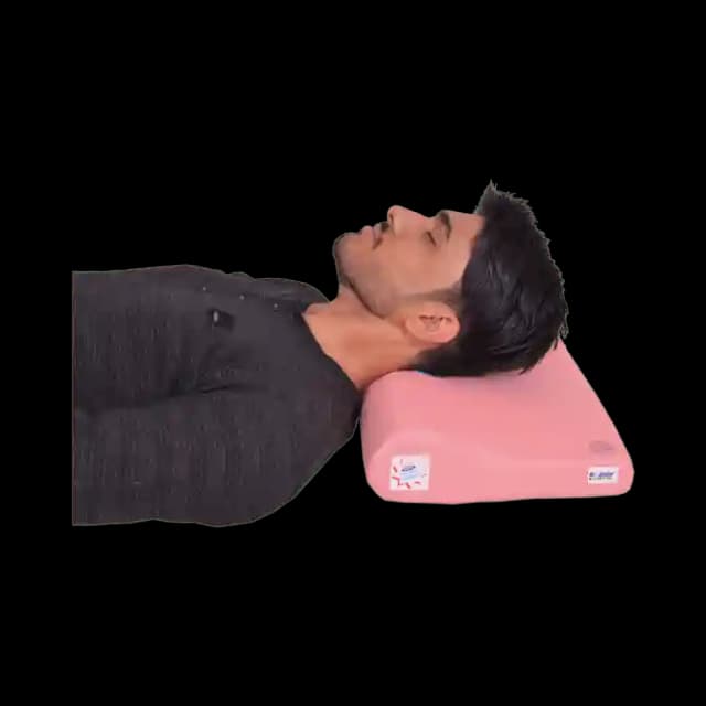Dr. Relief Cervical Pillow Pink (1 Packet Of 1 Pillow)