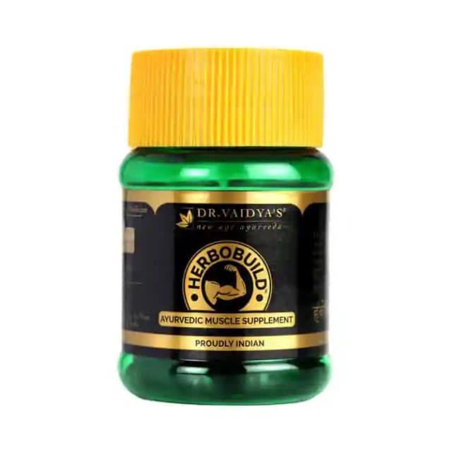 Dr. Vaidyas Herbobuild (1 Bottle of 30 capsules)