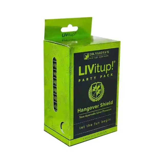 Dr. Vaidyas Livitup Party Pack (1 Packet Of 50 capsules)