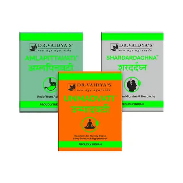 Dr. Vaidyas Migraine Pack (1 Box Of 1 Kit)