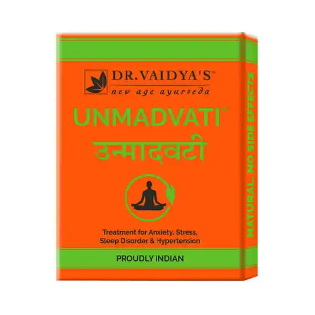 Dr. Vaidyas Unmadvati Pills (1 Packet Of 24 tablets)