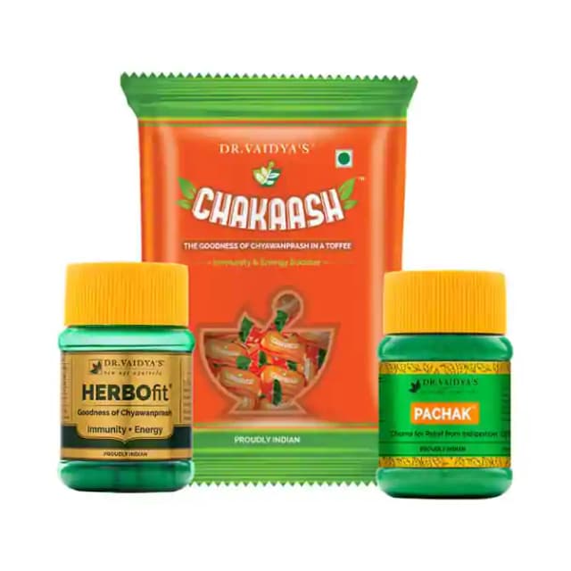 Dr. Vaidyas Weight Gain Combo Pack (1 Combo packof3 Packs)