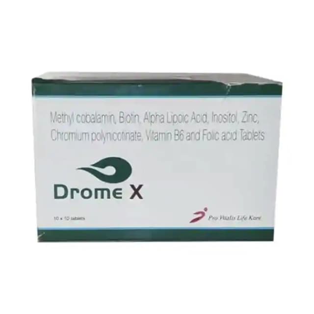 Drome X (1 Strip Of 10 tablets)