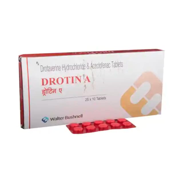 Drotin A (10 tablets in 1 strip)