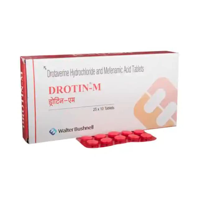 Drotin M (10 tablets in 1 strip)