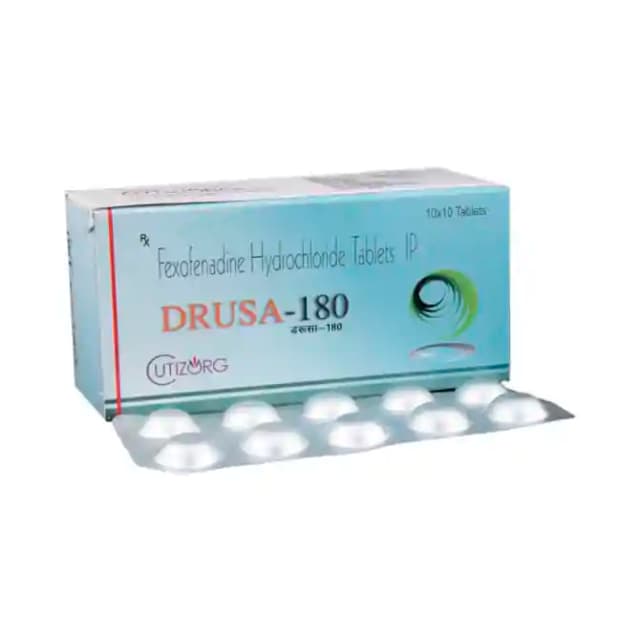 Drusa 180 (10 tablets in 1 strip)