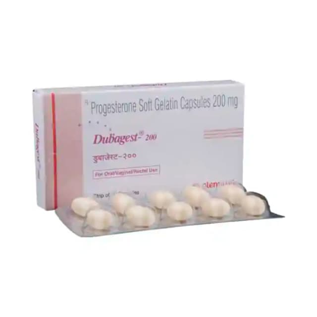 Dubagest 200 (10 capsules in 1 strip)