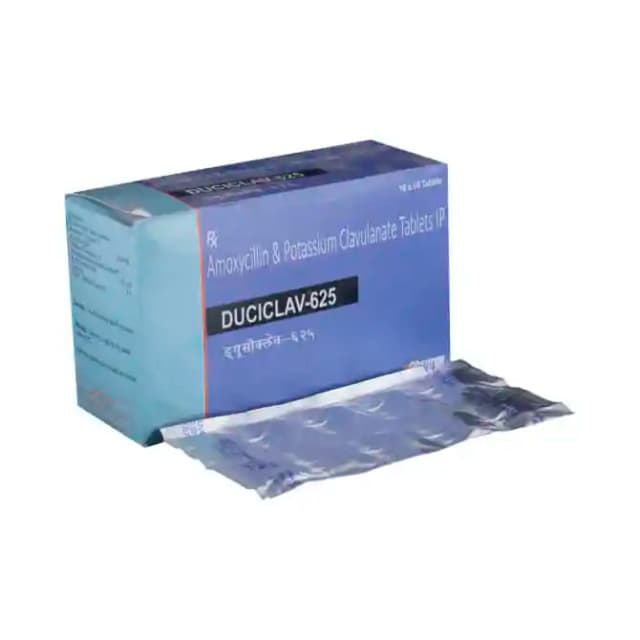 Duciclav 625 (10 tablets in 1 strip)