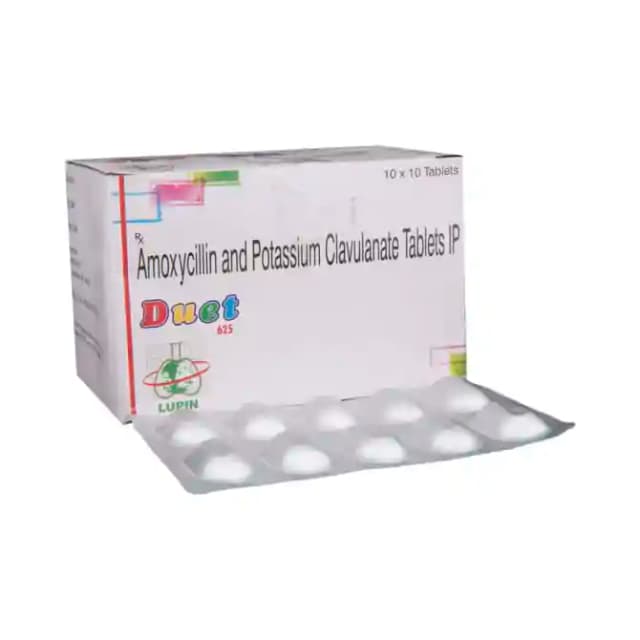 Duet 625 (10 tablets in 1 strip)