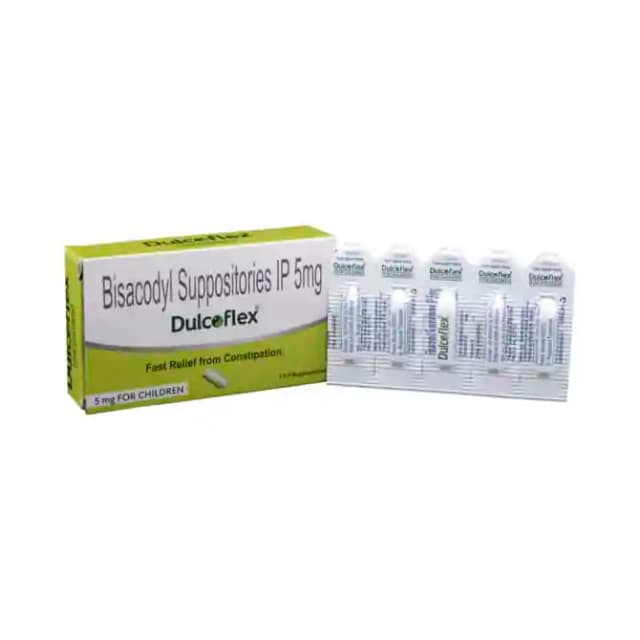 Dulcoflex 5mg Suppository for Children (5 suppositories in 1 packet)
