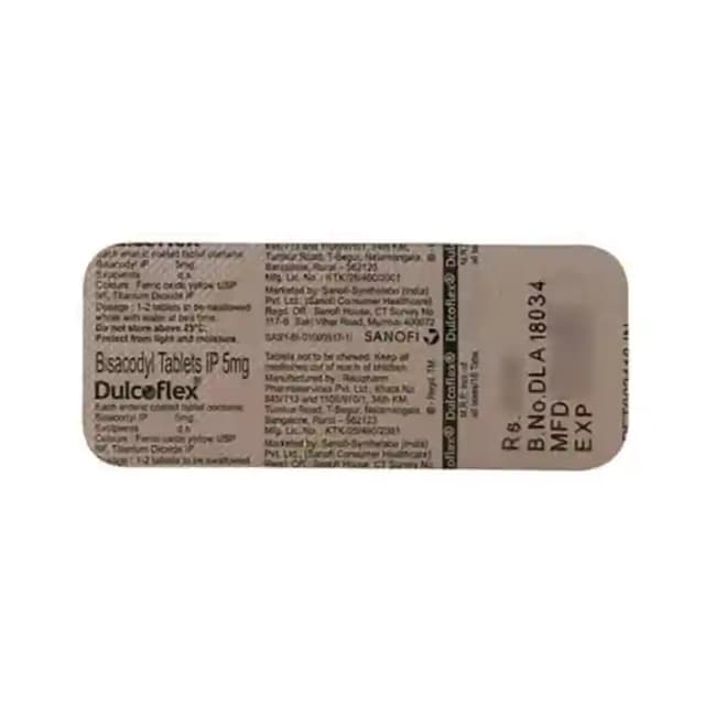 Dulcoflex 5mg (15 tablets in 1 strip)