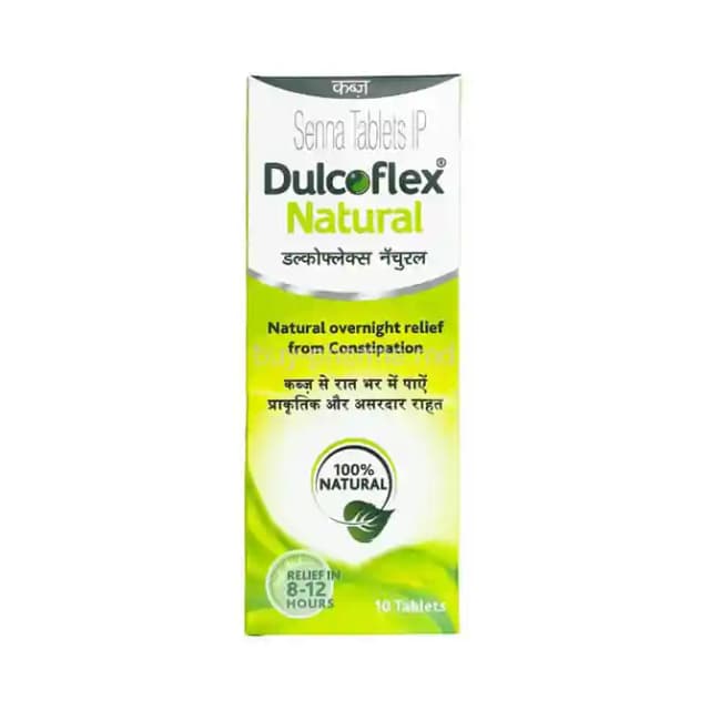 Dulcoflex Natural (1 Strip Of 10 tablets)