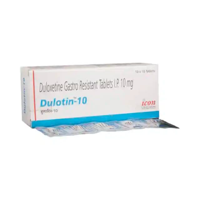 Dulotin 10 (10 tablets in 1 strip)