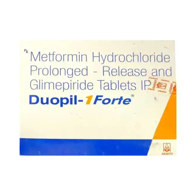Duopil 1 Forte PR (10 tablets pr in 1 strip)