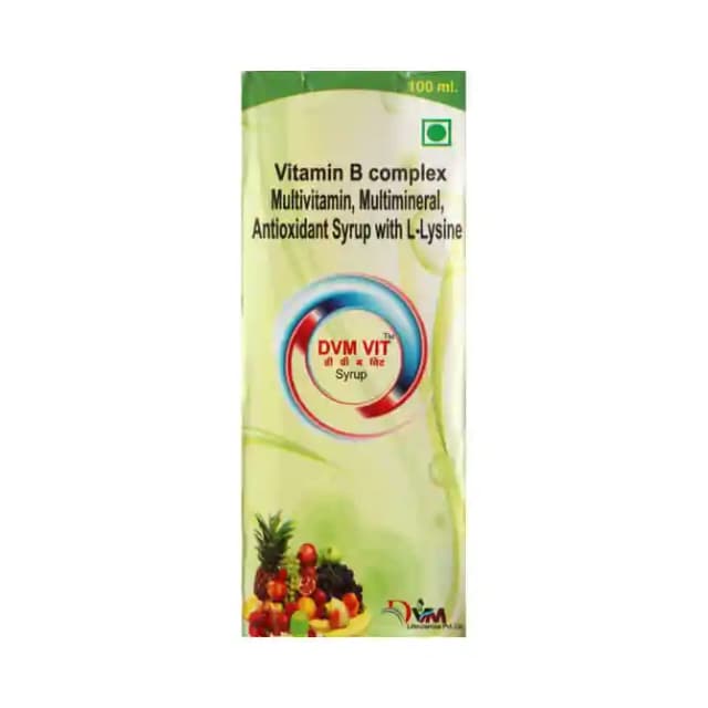 Dvm Vit Syrup (1 Bottle of 100 ml Syrup)