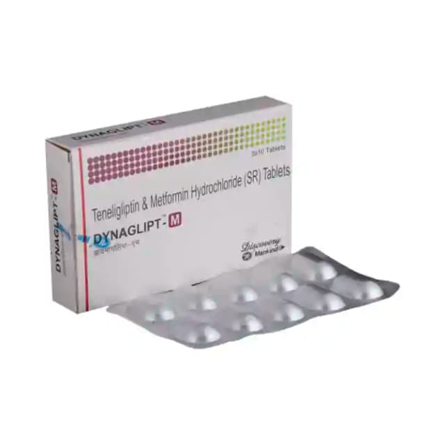 Dynaglipt M SR (10 tablets sr in 1 strip)