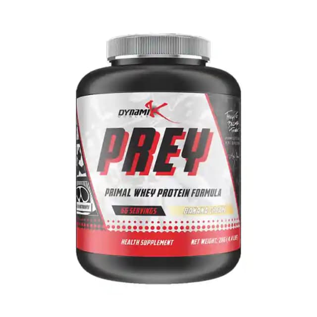 Dynamik Muscle Prey Banana Cream (1 Jar Of 2 kg Powder)