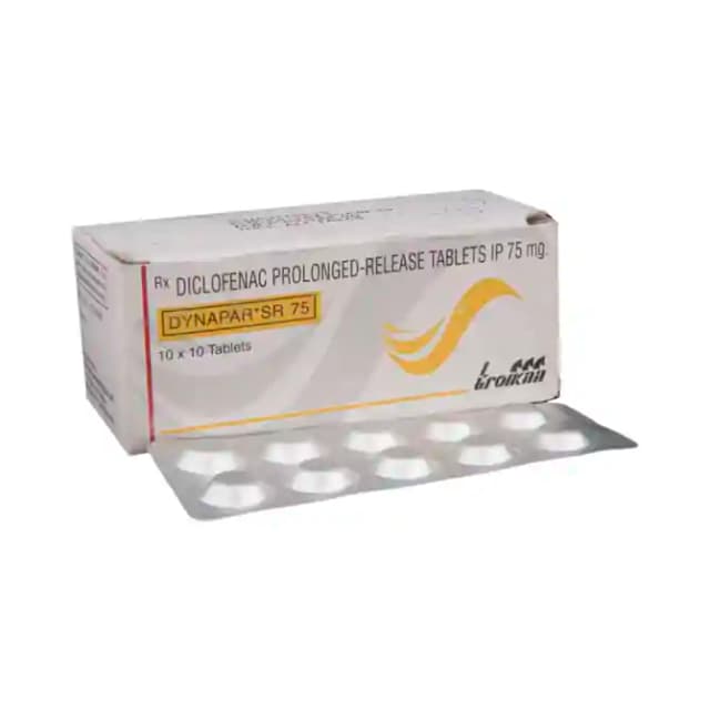 Dynapar SR 75 (10 tablets pr in 1 strip)