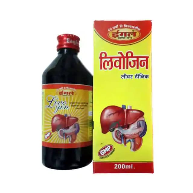 Eagle Livogin Syrup (1 Bottle of 200 ml Syrup)