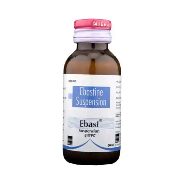 Ebast Suspension (60 ml in 1 bottle)