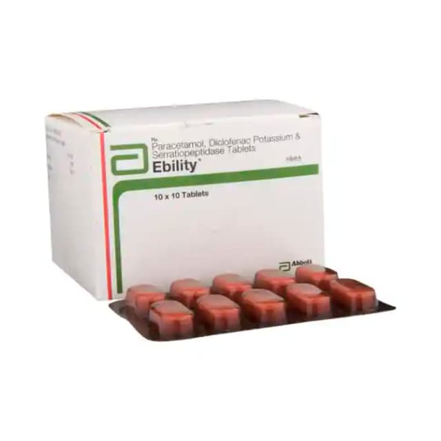 Ebility (10 tablets in 1 strip)