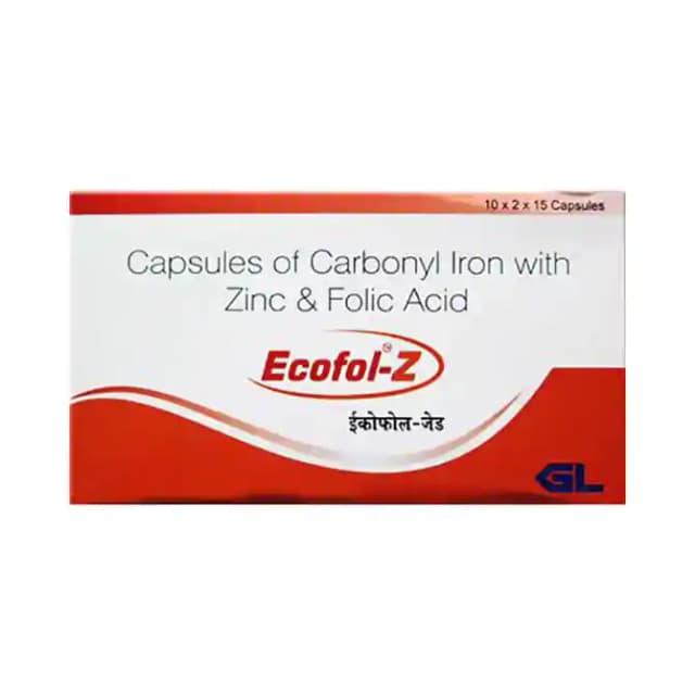 Ecofol Z (15 Capsules in 1 strip)