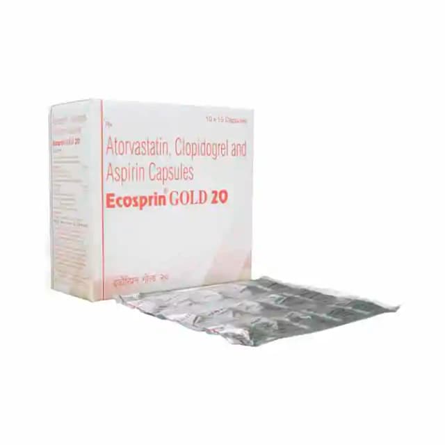 Ecosprin Gold 20 (15 capsules in 1 strip)