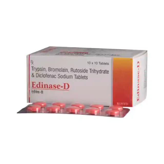 Edinase D (10 tablets in 1 strip)