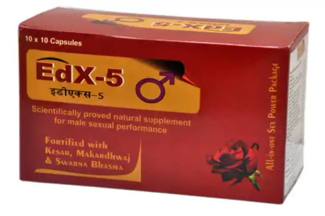 Edx 5 (1 Strip Of 10 capsules)