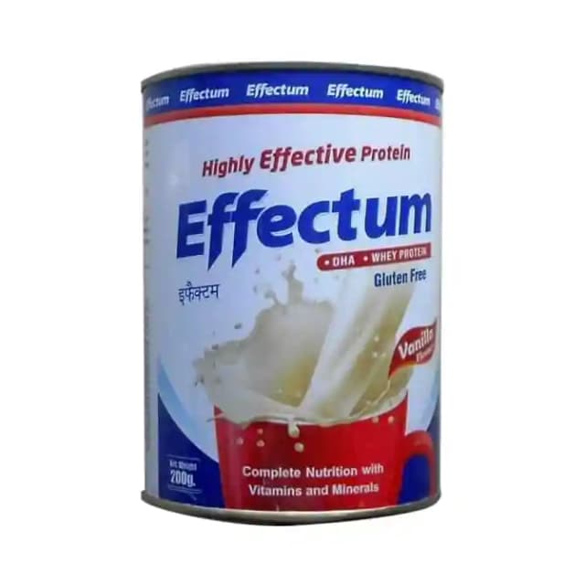 Effectum Protein Powder Vanilla Plain (1 Packet Of 200 gm Powder)