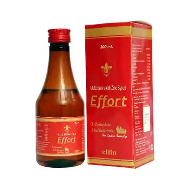Effort Syrup (1 Bottle of 200 ml Syrup)