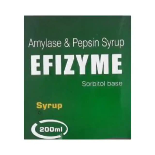 Efizyme Syrup (1 Bottle of 200 ml Syrup)